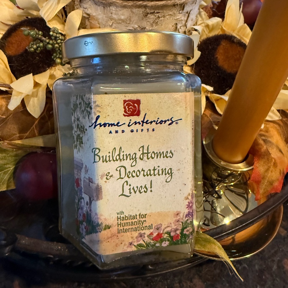 Home Interiors Unused Vintage Decorative Candle Jar